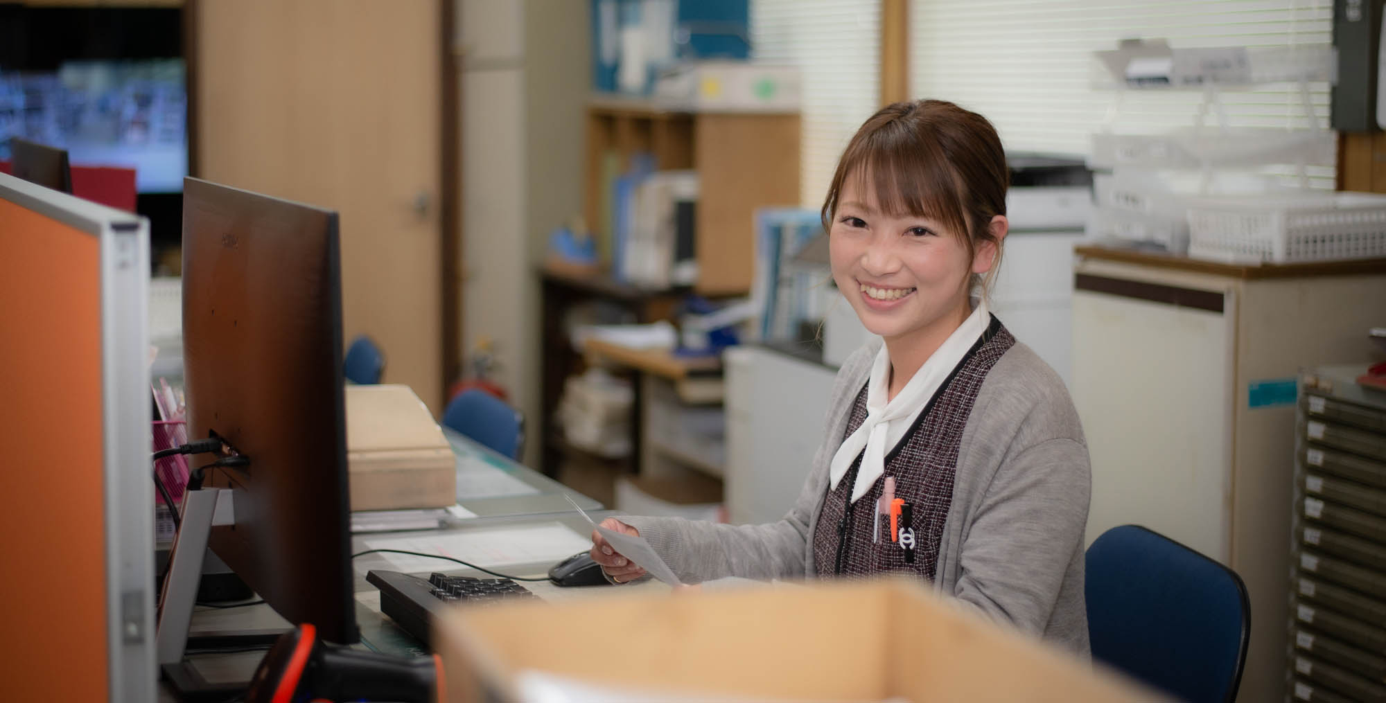 事務社員の写真